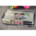 love crystal photo frame for couple or gifts ,home decoration